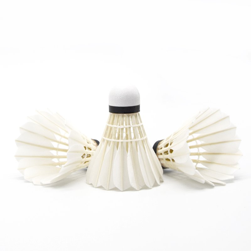 2024 High Quality Best Tournament Badminton 2 Layers Natural Cork