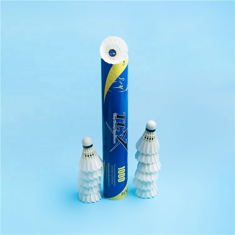High quality shuttlecock badminton shuttlecock goose feather