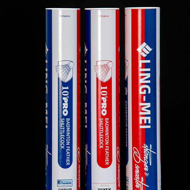 ling mei 10pro badminton shuttlecock goose feather