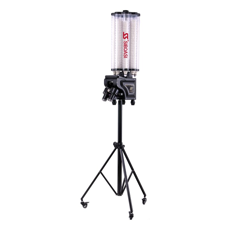 Hot sale automatic badminton machine SIBOASI B2000 Solo training badminton training machine