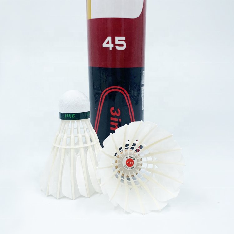 High Quality Cheap Price Hybrid shuttlecock goose feather Durable Badminton Shuttlecock 3in1 Volano da Badminton for sale