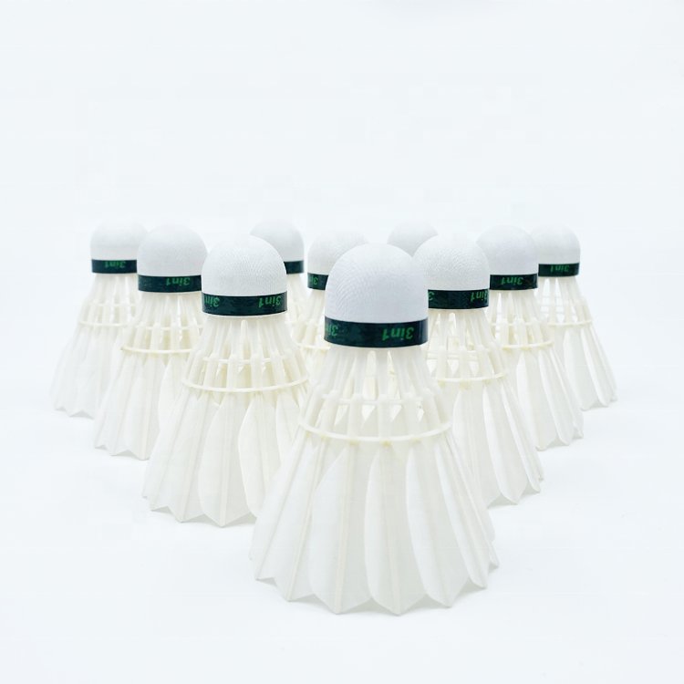 High-end Light Weight Durable Hybrid 3in1 Goose Feather Badminton Shuttlecocks Ball