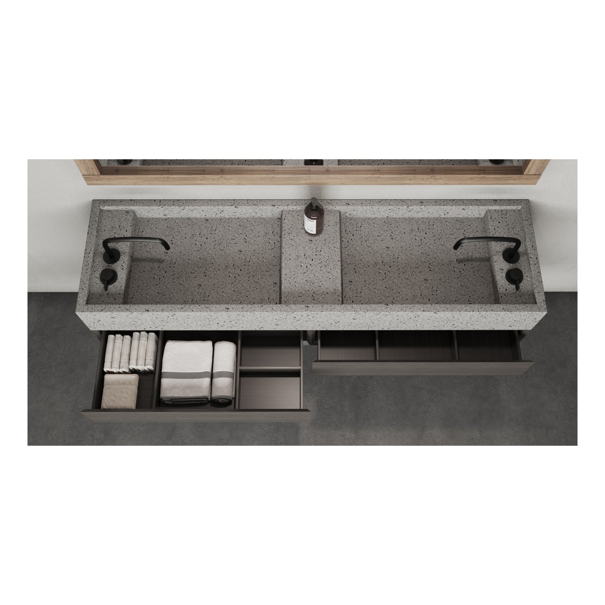Terrazzo and fiberglass mould product and sink mould acrylic sink wash basin