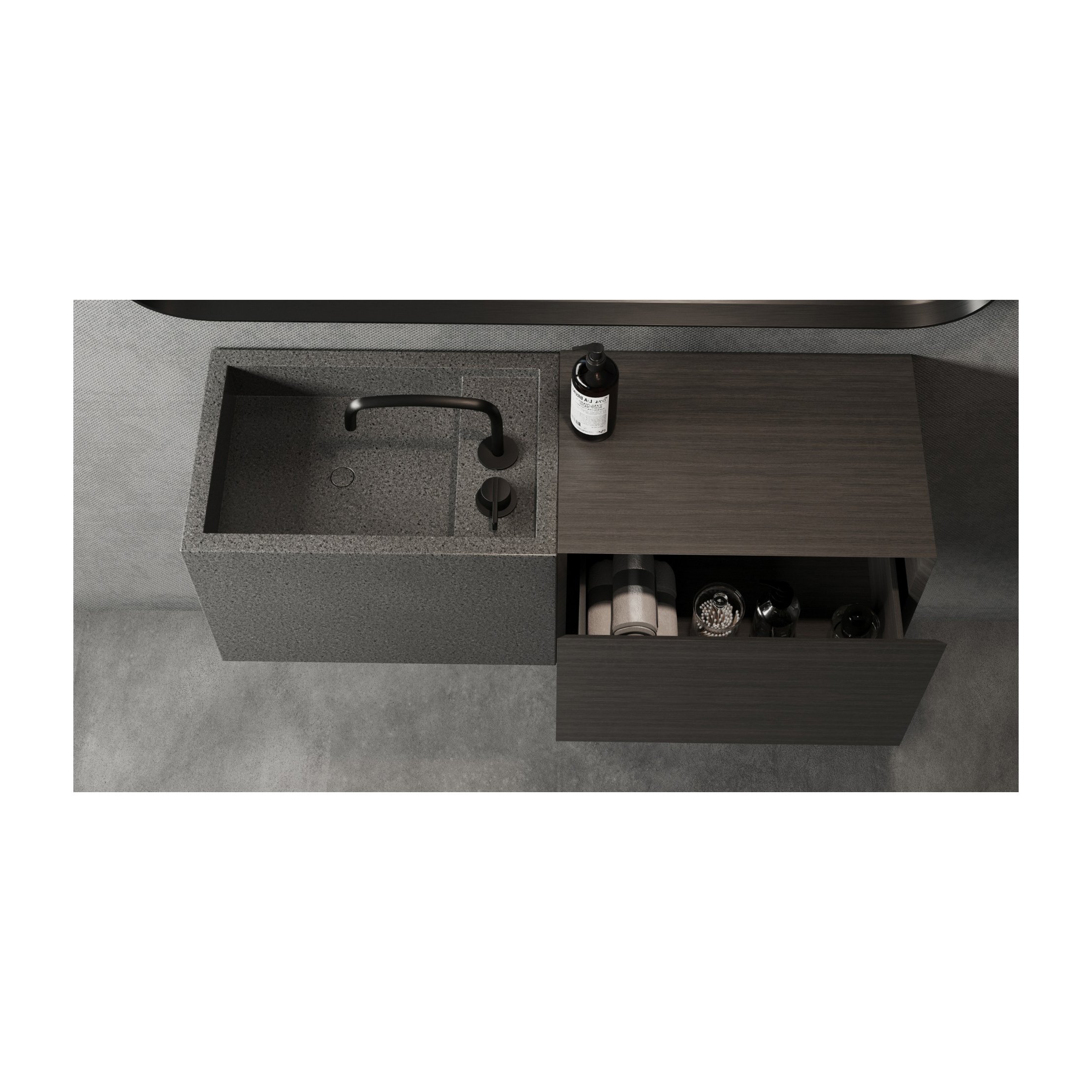 Terrazzo and fiberglass mould product and sink mould acrylic sink wash basin