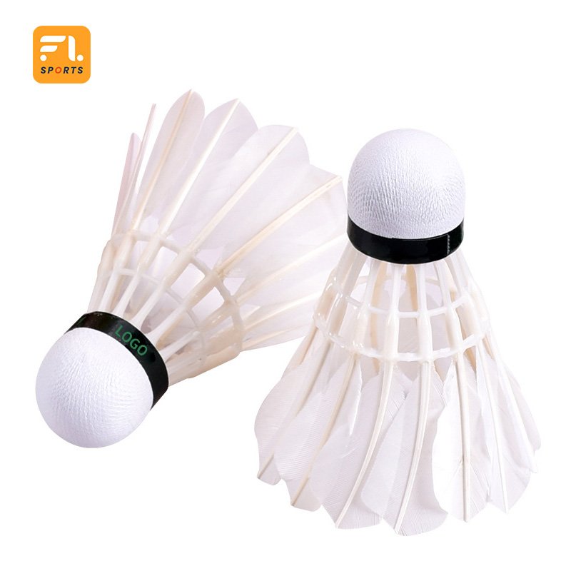 Class C Goose Feather Sports Ball Professional 3in1 Badminton Shuttlecocks With PU Cork for Training