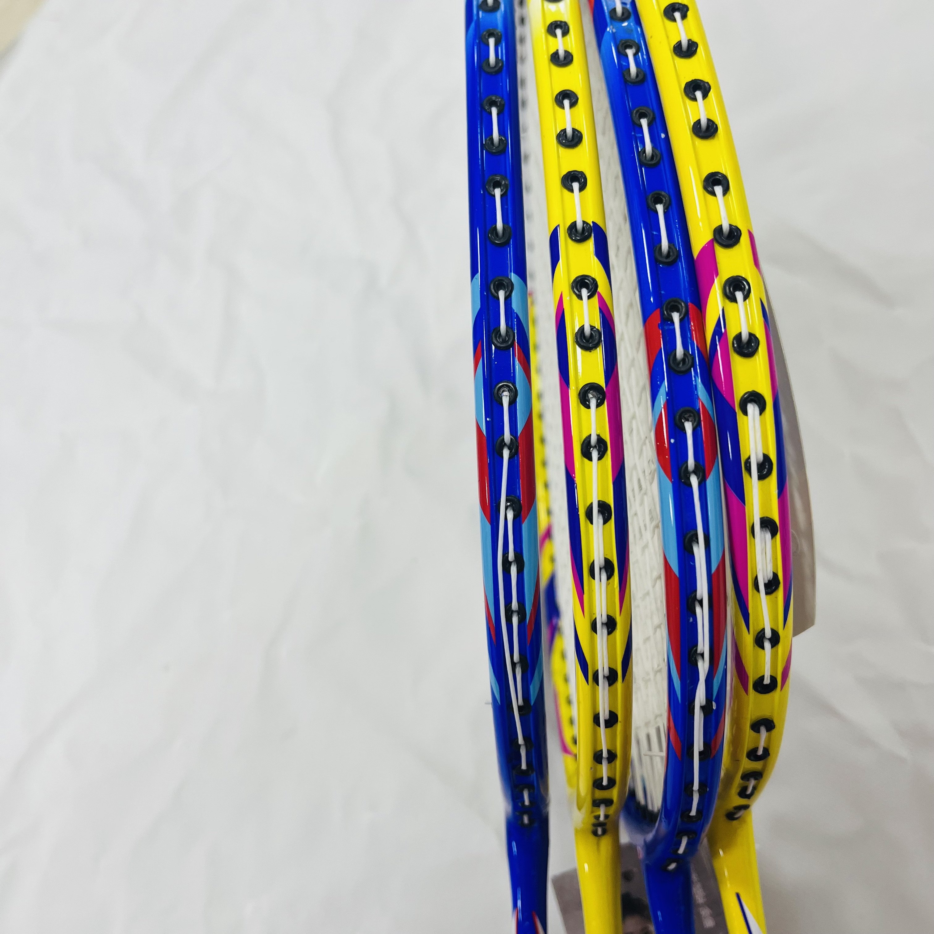 JIELING Wholesale Direct Sales Aluminum and Glass Use For Recreational Sports Badminton Racket
