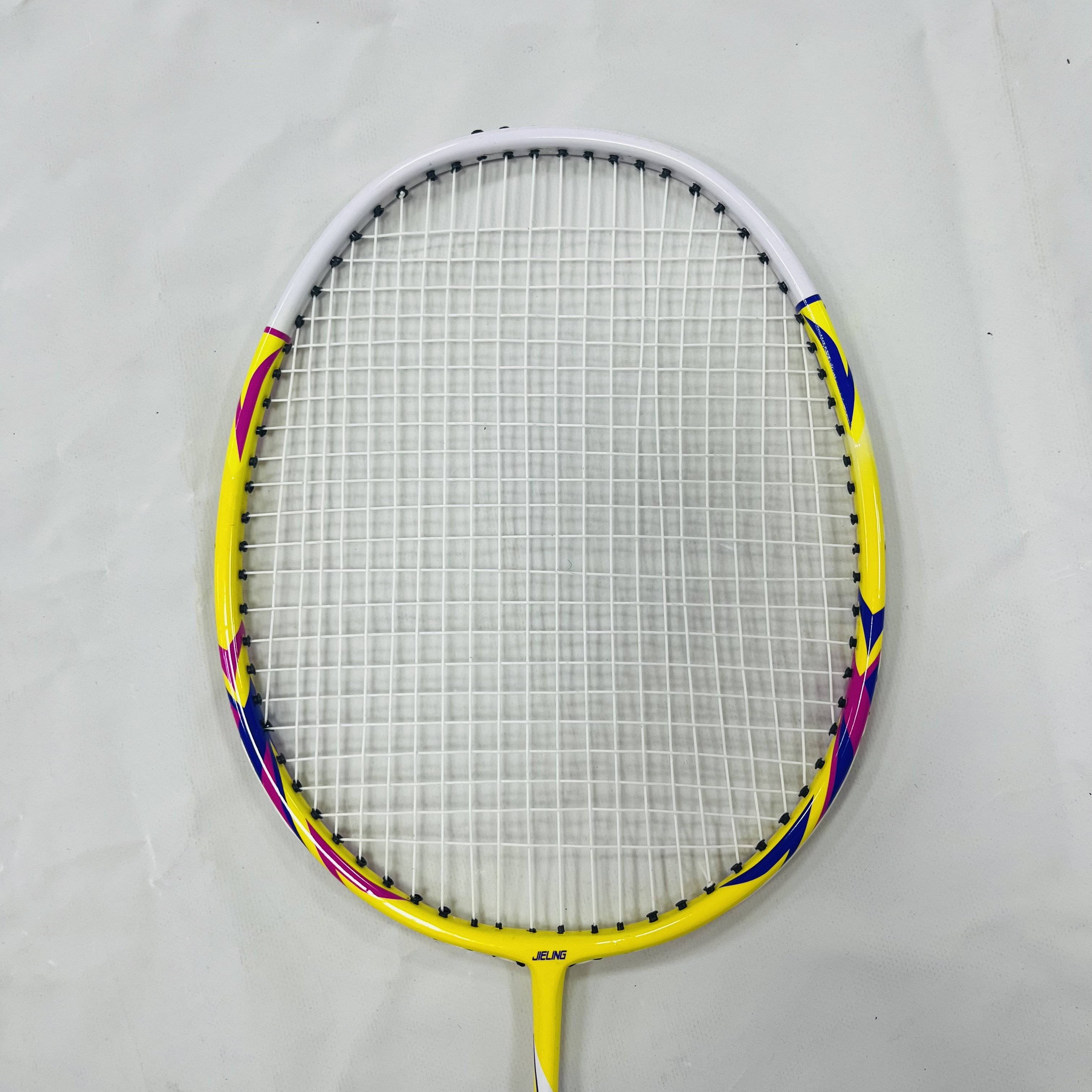 JIELING Wholesale Direct Sales Aluminum and Glass Use For Recreational Sports Badminton Racket