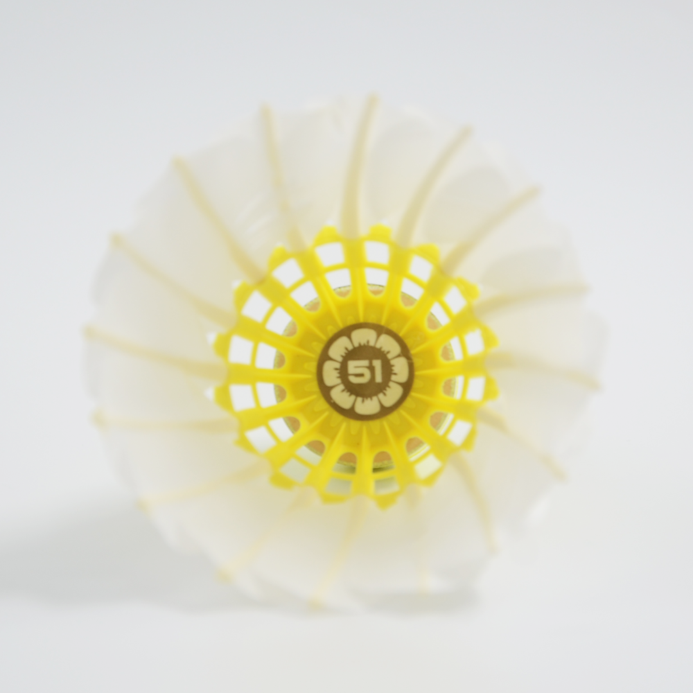 Shuttlecock 3in1 daya tahan terbaik pasokan pabrik OEM harga grosir bulu angsa bulu bulu angsa shuttlecock
