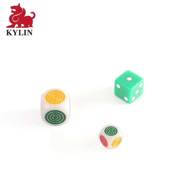 Plastic Dice D6 Sided Number Dice for D&D RPG MTG Board Game Toy DIY