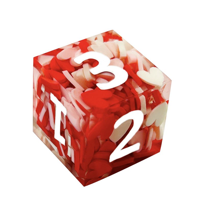 Customizable Transparent Resin RPG Polyhedral Dice Set for Dungeons Dragons Unique Pointy Design for Board Games