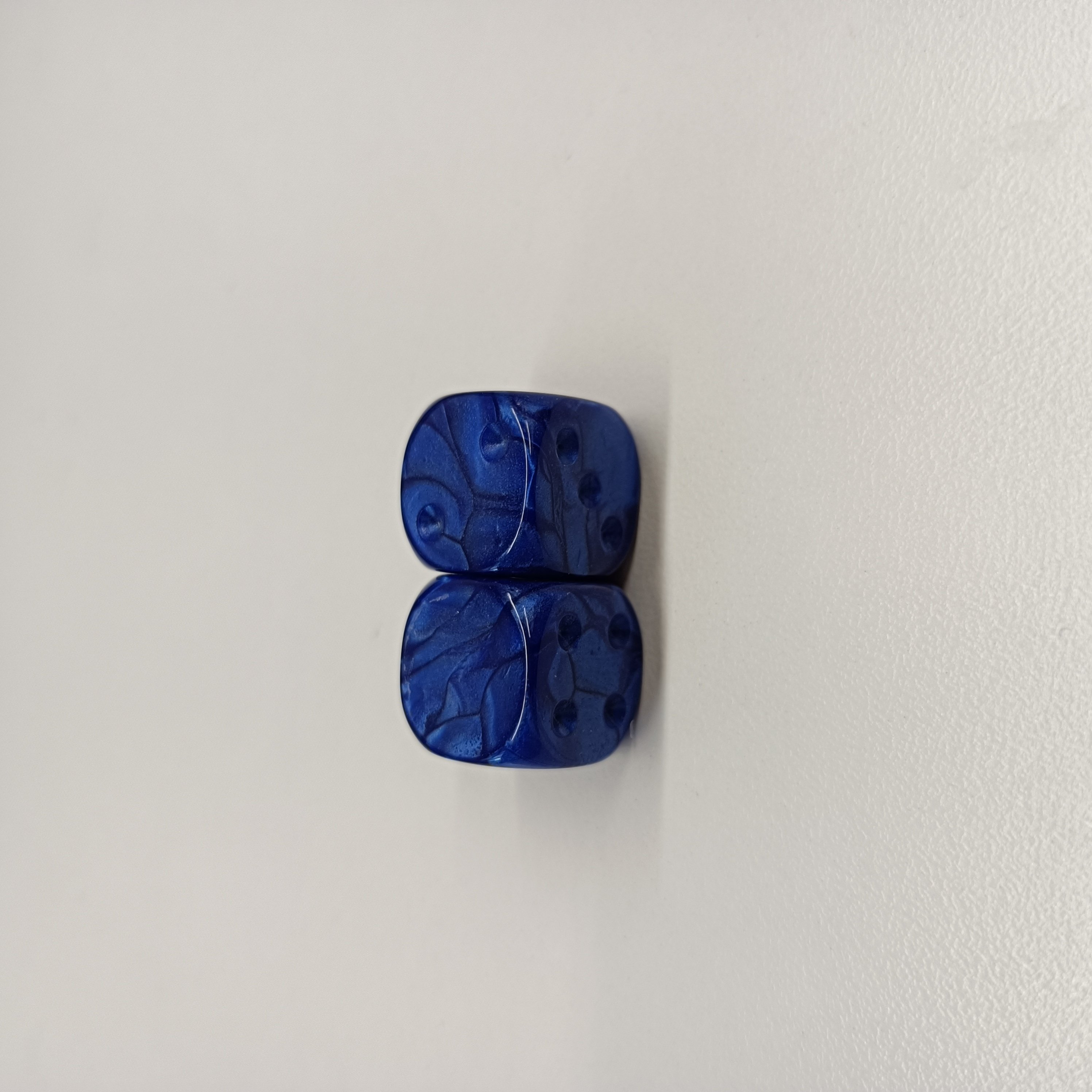 Wholesale 16mm round Corner Colored Acrylic Dice With One Side Blank for Board Games and Promotions