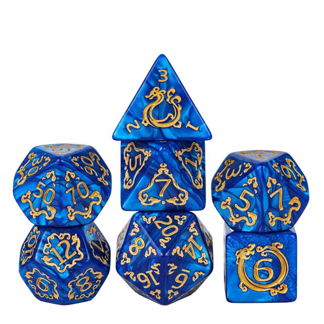 2024 Sunrise Dice Manufacturers Dungeons & Dragon Dice Set Wholesale Plastic DND Acrylic Dice