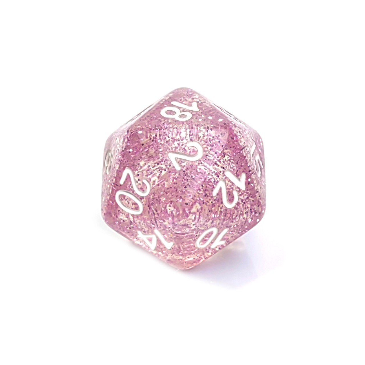 Wholesale Dice Accessories bulk 20-sided acrylic polyhedral dice d20 Acrylic Custom Dice for Board Game