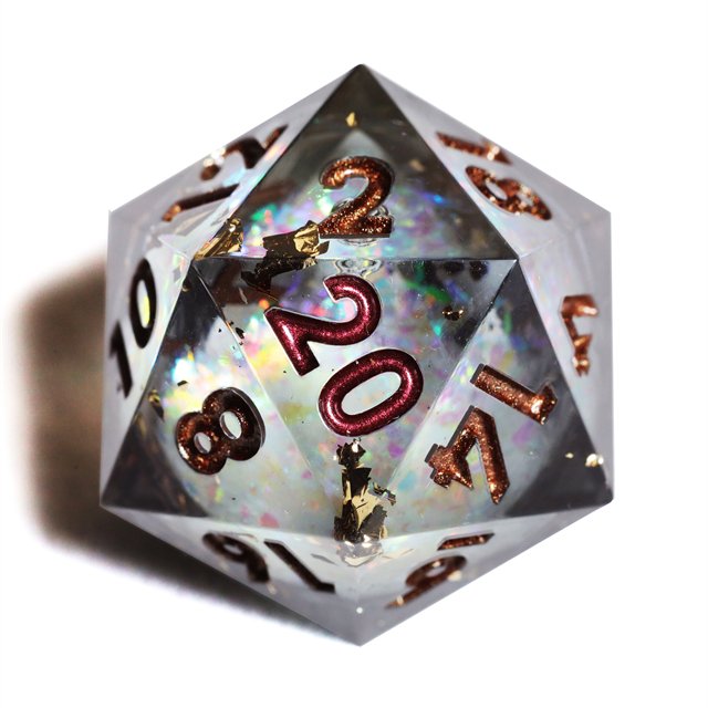 Mini Planet Custom handmade Resin Dragon and Dungeon DND Dice Set Polyhedral Board Game RPG Sharp Edges Handmade Dice