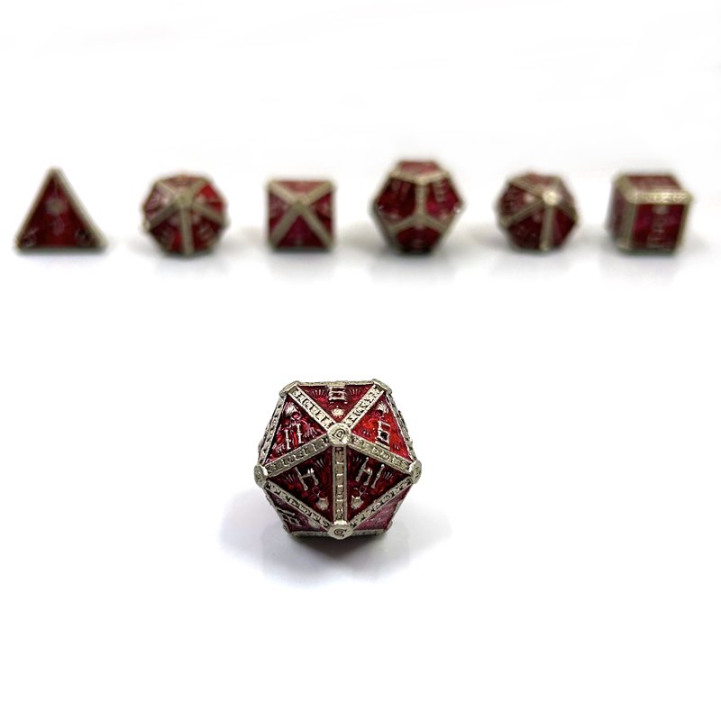Wizard Dice 7pcs Set Newest Design for Dungeons & Dragons (DND) Game Use
