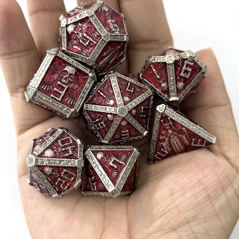 Wizard Dice 7pcs Set Newest Design for Dungeons & Dragons (DND) Game Use