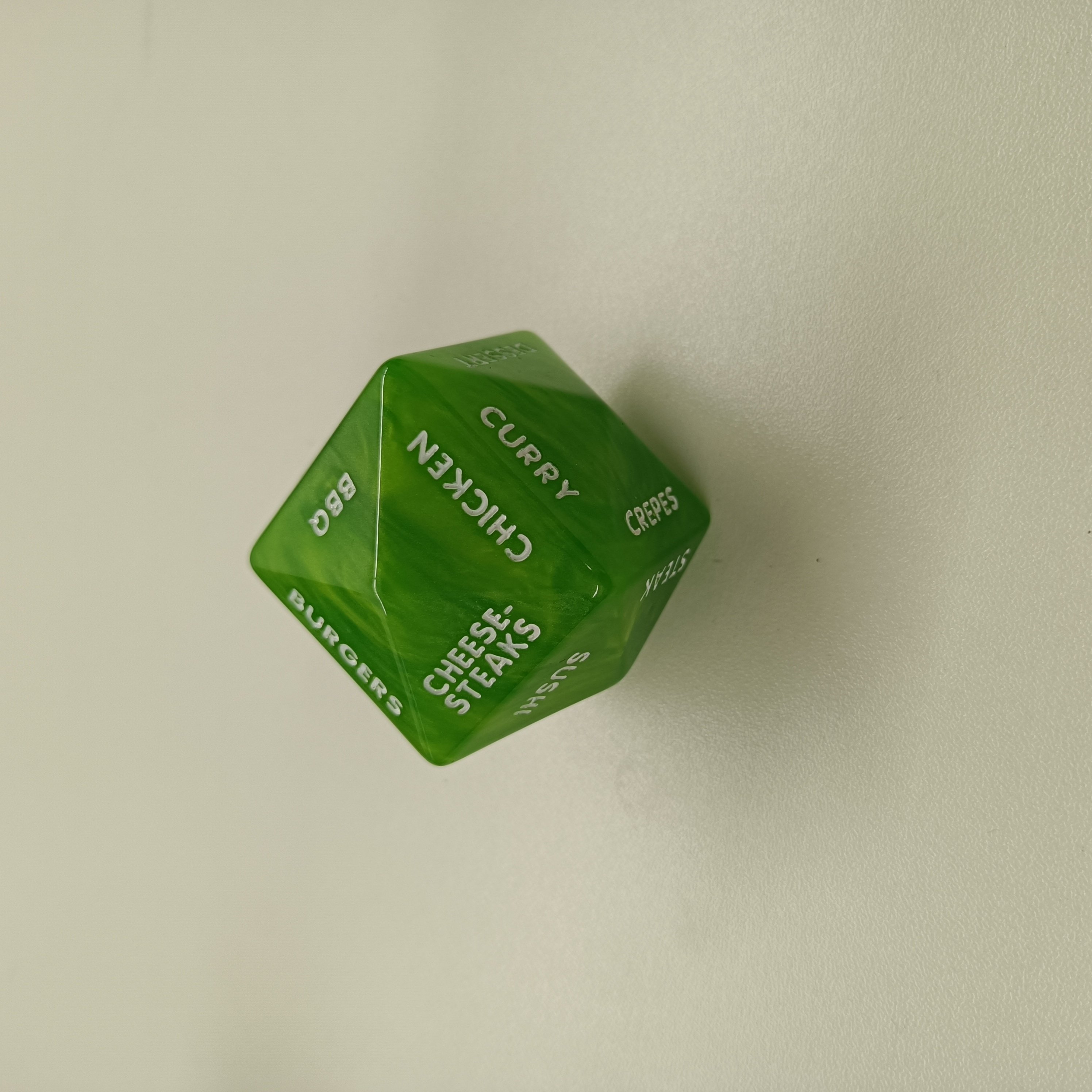 High Quality D24 Resin Dice Mold Custom Logo Game Accessory for DND & Board Games