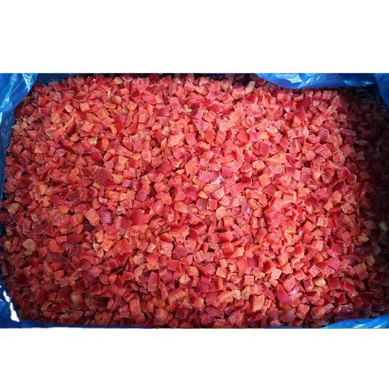 China Supplier Quality IQF Frozen Green Pepper Frozen Diced Pepper