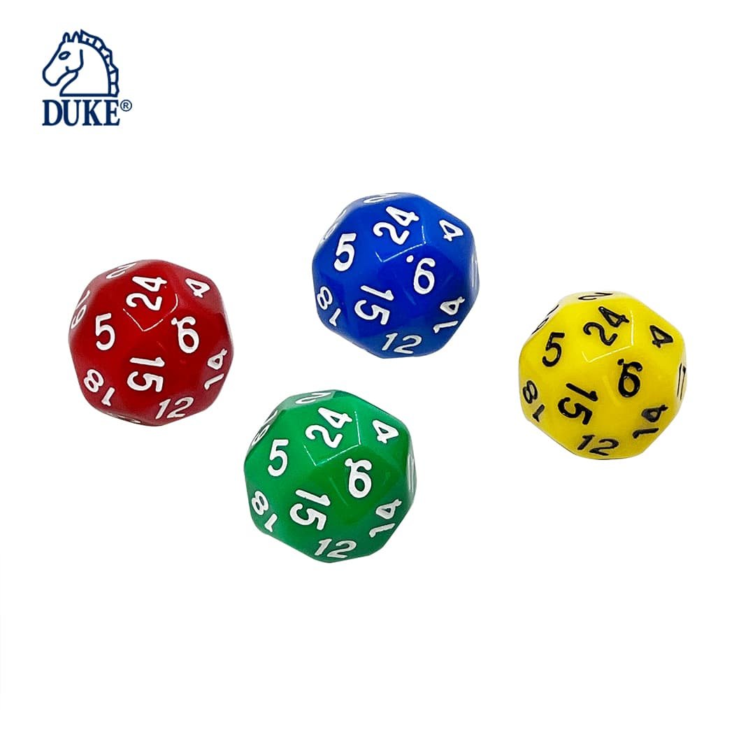 Custom High Quality Game Accessory 24 Sided Faces RPG Board Game Dice