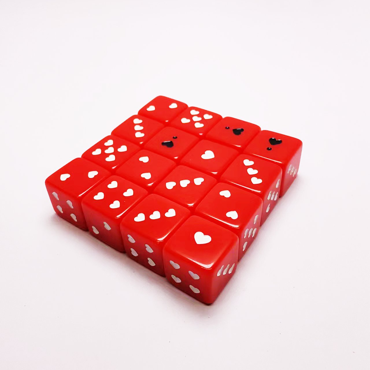 Wholesale Custom Logo Luxury Table Games D6 Point Dice Acrylic Resin Adult Sexy 16mm Dice