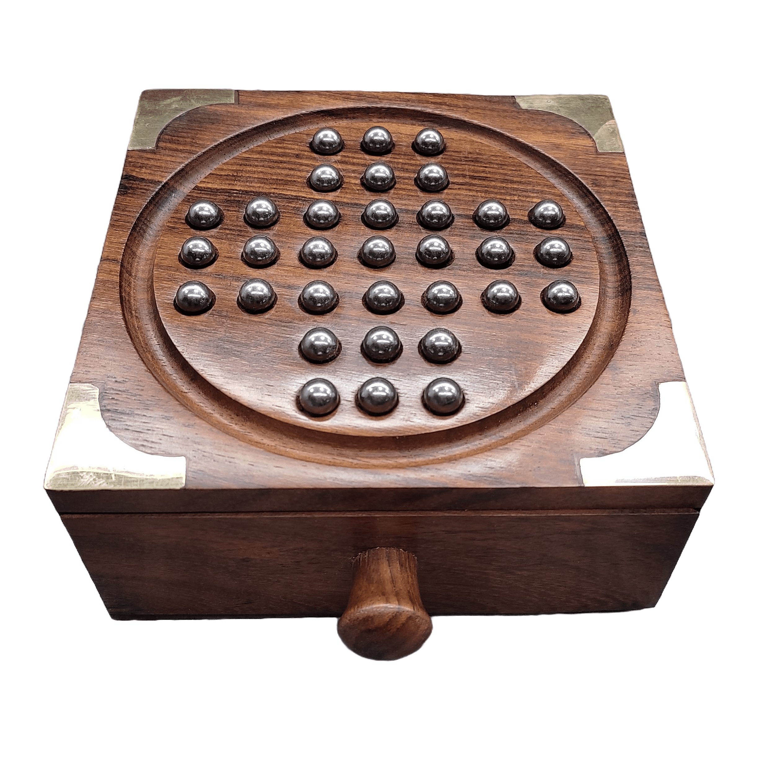 Wooden Card Box With Four Dice Indoor Game Card Deck Case Playing Cards with dices game Set Poker Set Game In Wooden Box
