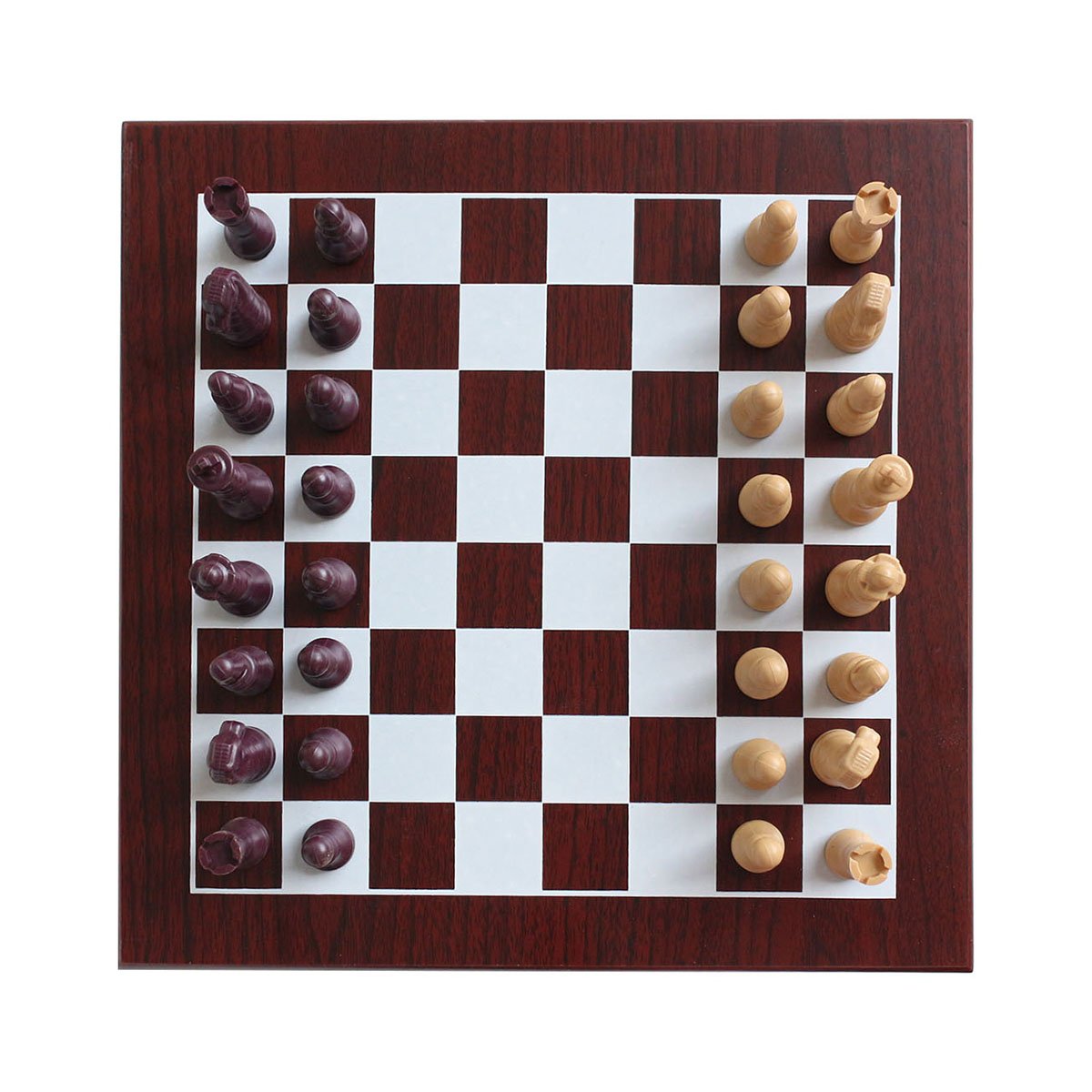10-in-1 Tabletop Game Center Portable Wooden Combo Board Unique Set with Dice Dominos Playing Cards Game Pieces for Kids Adults