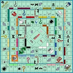 Big Commercial Monopoly Boards Game, Monopoly Go Board Game, Board Games For Kids