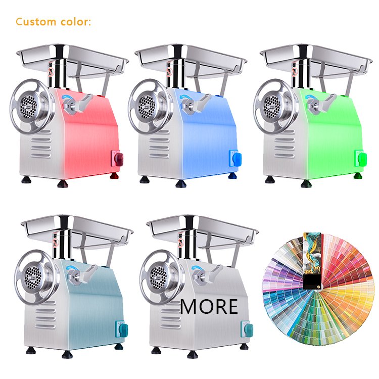 Electrical Mince Meat Machine Gear Motor Chilli Chicken Beef Frozen Meat Mincer Hardware Electric Meat Grinders for Home Kitchen