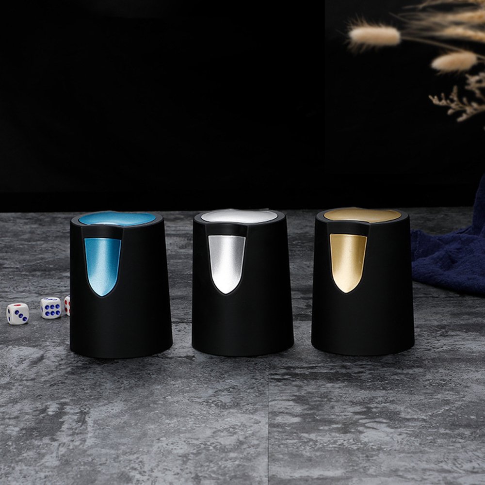 Wholesale Plastic Dice Cup 8*10cm Non-Slip Bar KTV Dice Cup Logo Customization