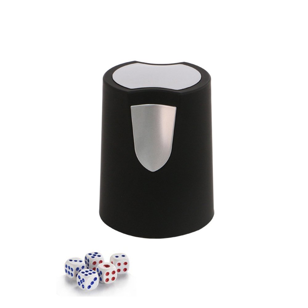 Wholesale Plastic Dice Cup 8*10cm Non-Slip Bar KTV Dice Cup Logo Customization