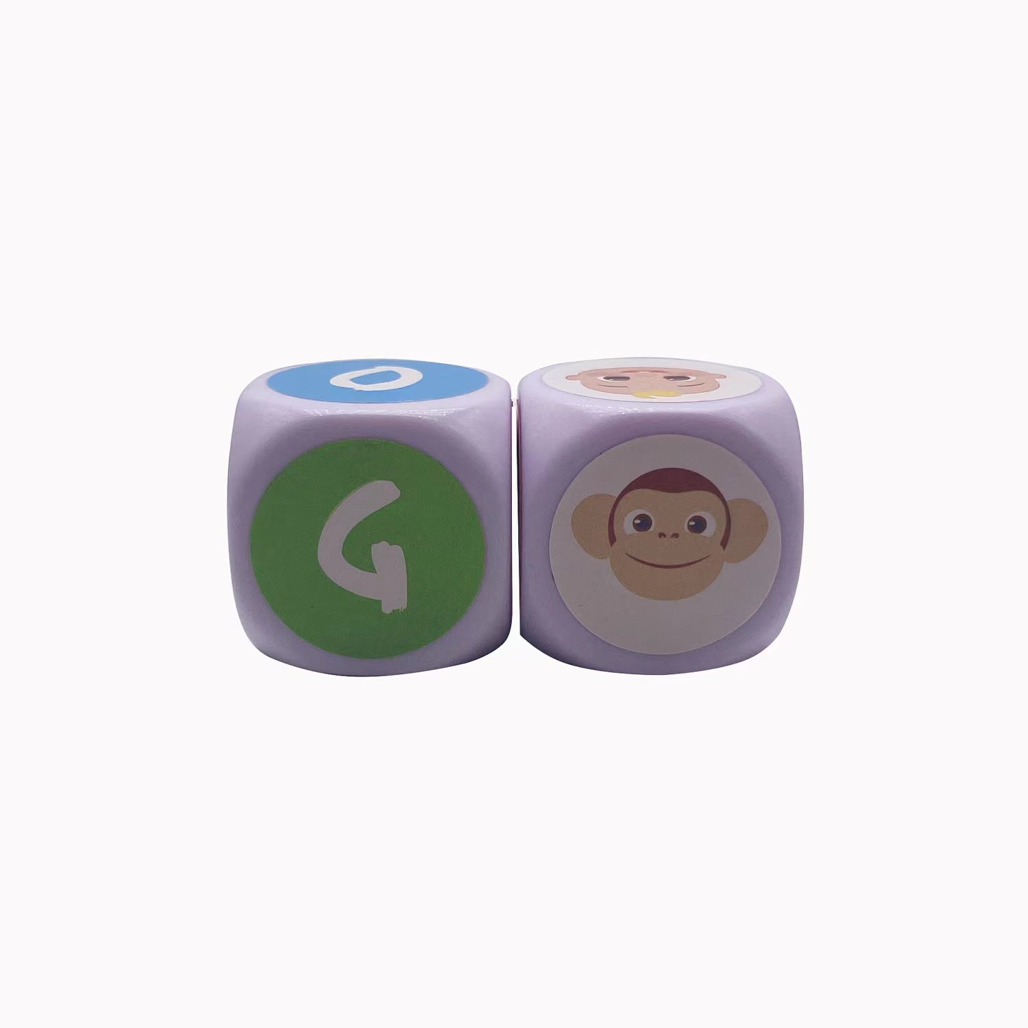 Hot sale 6 Sides Board Dice Acrylic Custom Printed Dice Plastic 30 40mm D6 Story Dice for Board Game