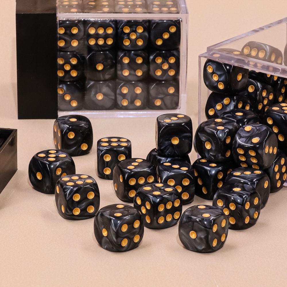 12mm D6 pips dice with plastic box multicolor factory directly sale dice set for casino