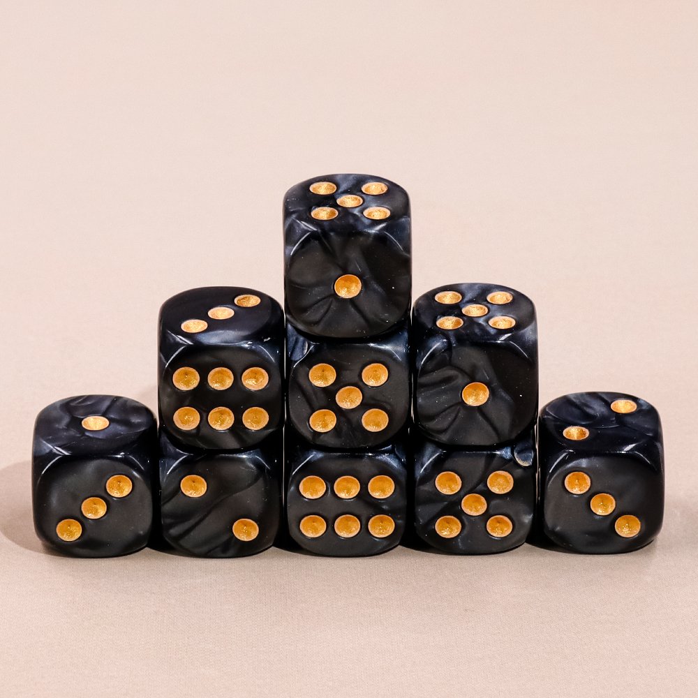 12mm D6 pips dice with plastic box multicolor factory directly sale dice set for casino