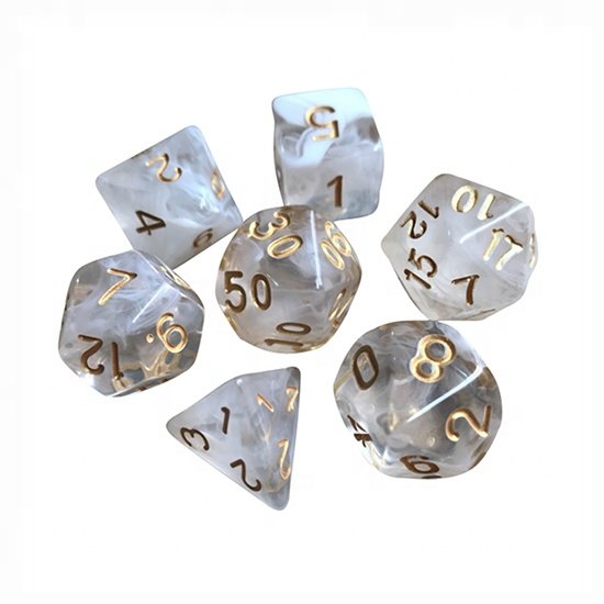 Colodice mixed color resin dice board game dice dice