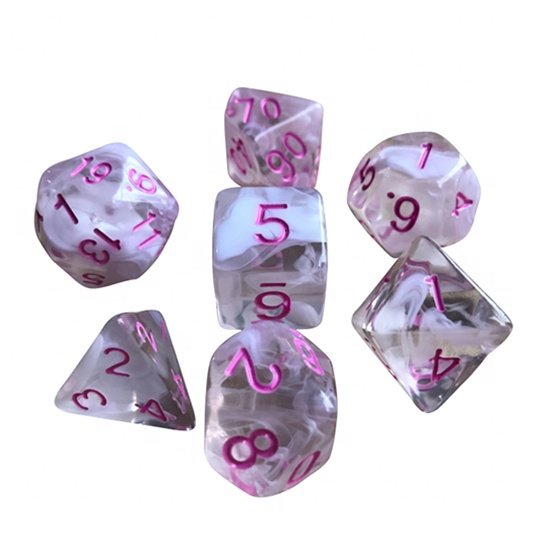 Colodice mixed color resin dice board game dice dice