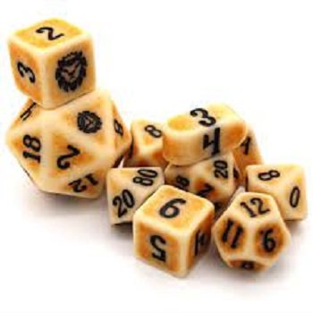high quality handmade buffalo horn cubic dice buffalo horn gaming dice