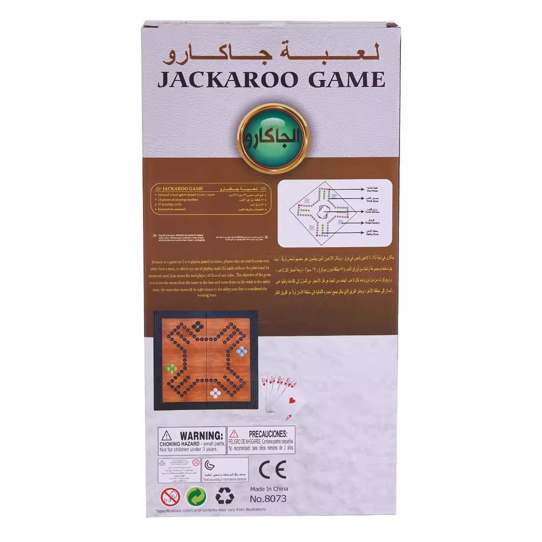 hot sale Portable outdoor arabic educational toys party game jackaroo party folding board game for adult