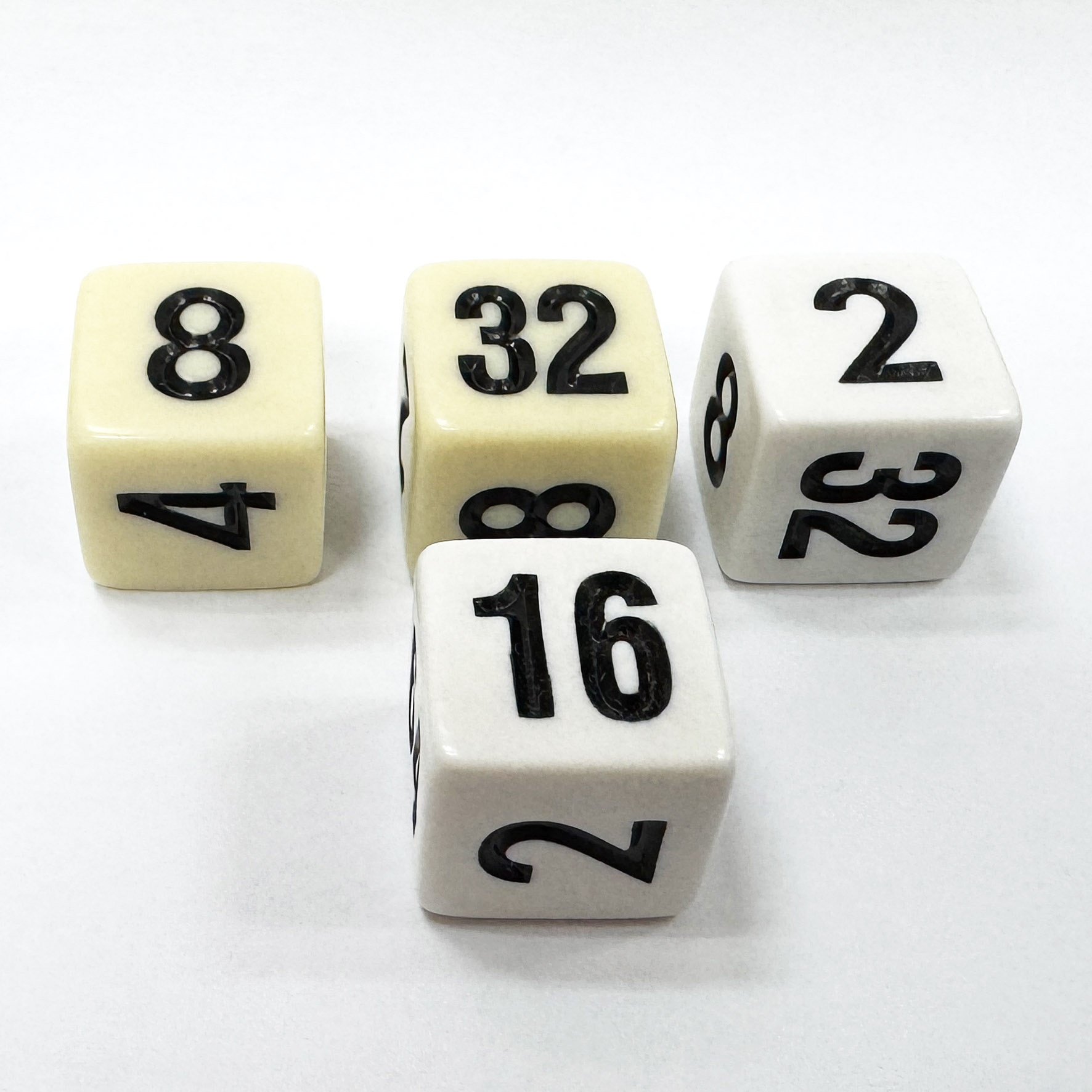 TFB-16DD Funny 16mm 6-sided Doubling Debossed Dice in UREA Factory Direct Selling for any games
