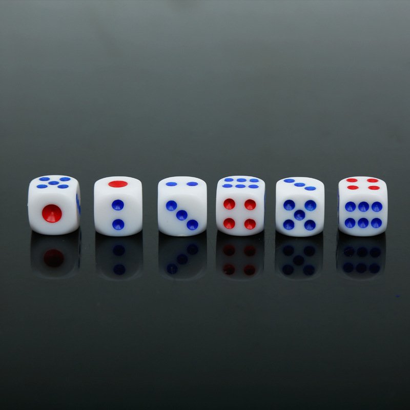 D6 Board Game 6 Sides 16mm Dice