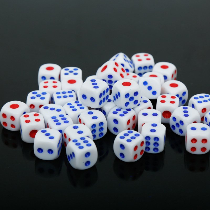 D6 Board Game 6 Sides 16mm Dice