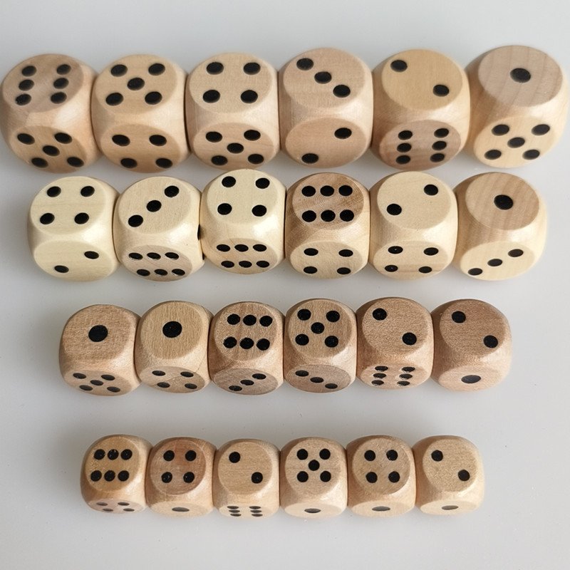 Custom Wholesale Wooden Dice