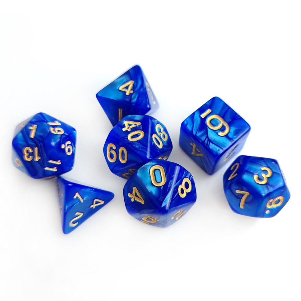 In Stock Plastic Game Dice 16mm Dungeons and Dragons Role Playing Game Dice Polyhedral D20 Acrylic Dice Set
