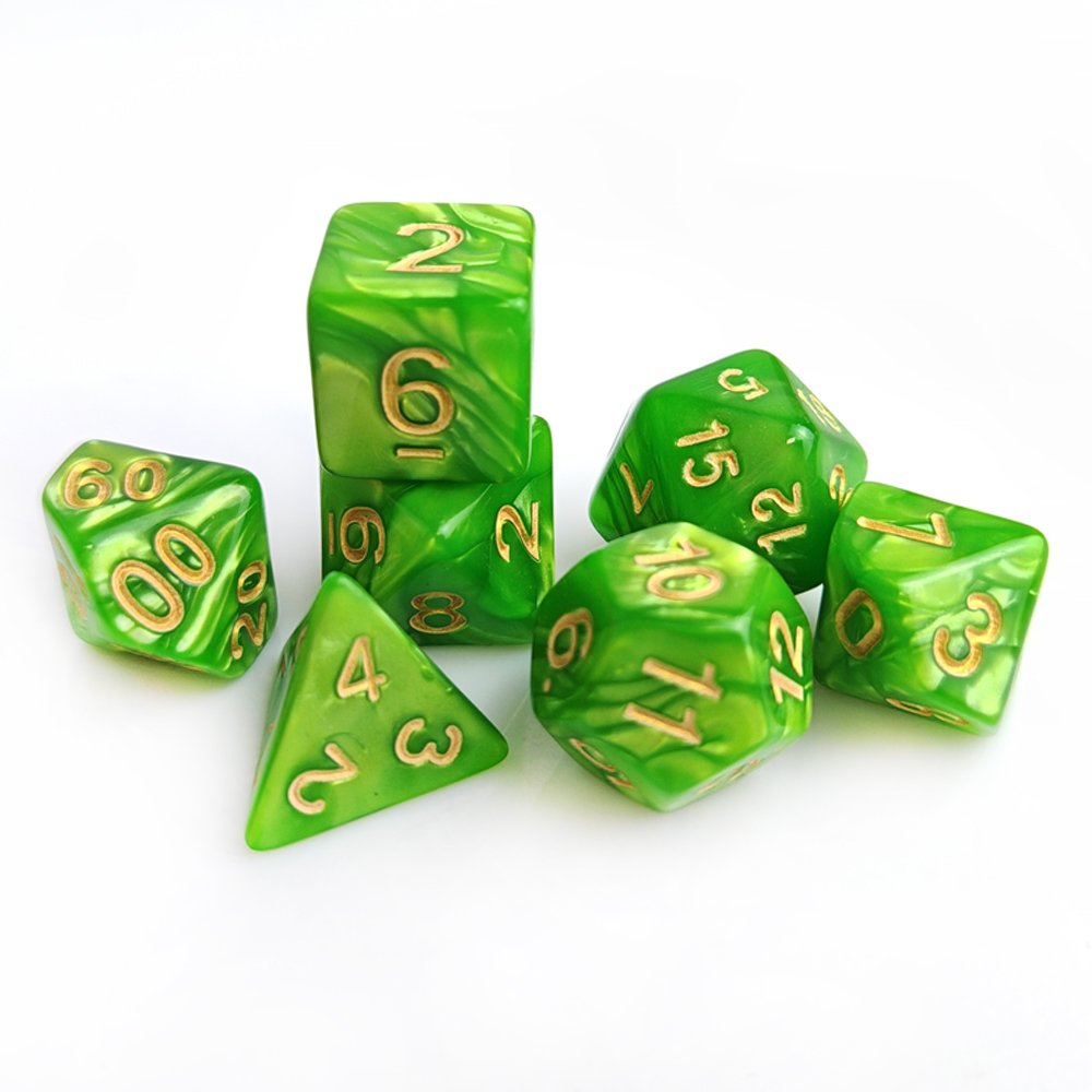 In Stock Plastic Game Dice 16mm Dungeons and Dragons Role Playing Game Dice Polyhedral D20 Acrylic Dice Set