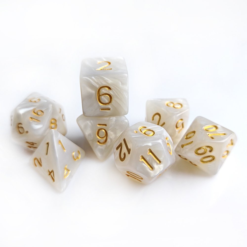 In Stock Plastic Game Dice 16mm Dungeons and Dragons Role Playing Game Dice Polyhedral D20 Acrylic Dice Set