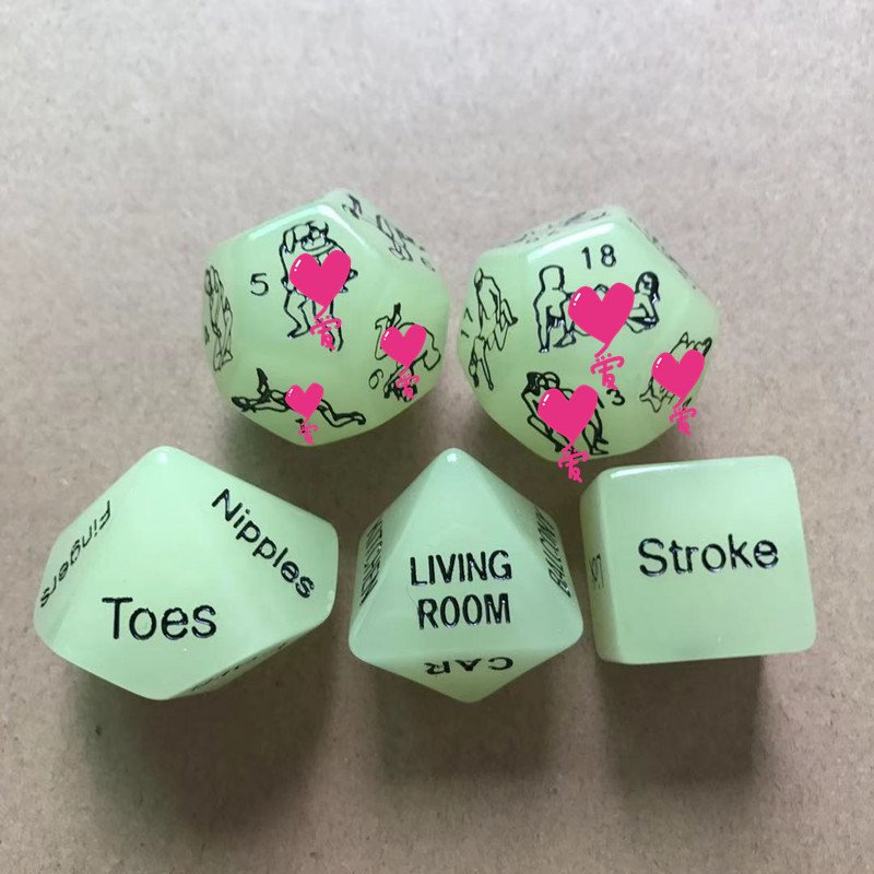 5pcs/set Boy Girl Sexy Dice of love sex dice couple lovers foreplay personalized couples sex game sex dice for Couples Naughty