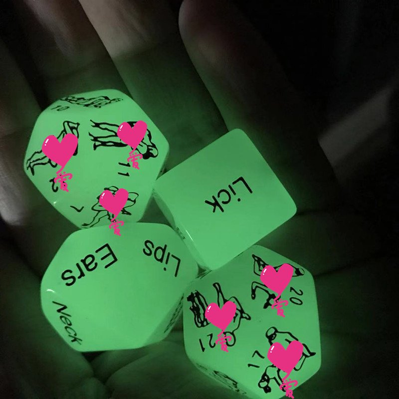 5pcs/set Boy Girl Sexy Dice of love sex dice couple lovers foreplay personalized couples sex game sex dice for Couples Naughty