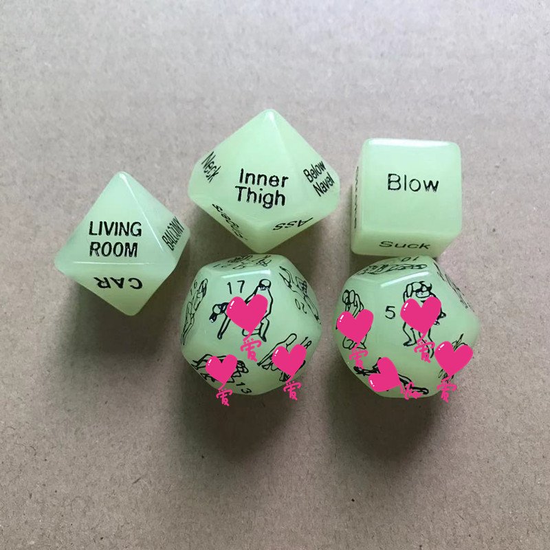 5pcs/set Boy Girl Sexy Dice of love sex dice couple lovers foreplay personalized couples sex game sex dice for Couples Naughty