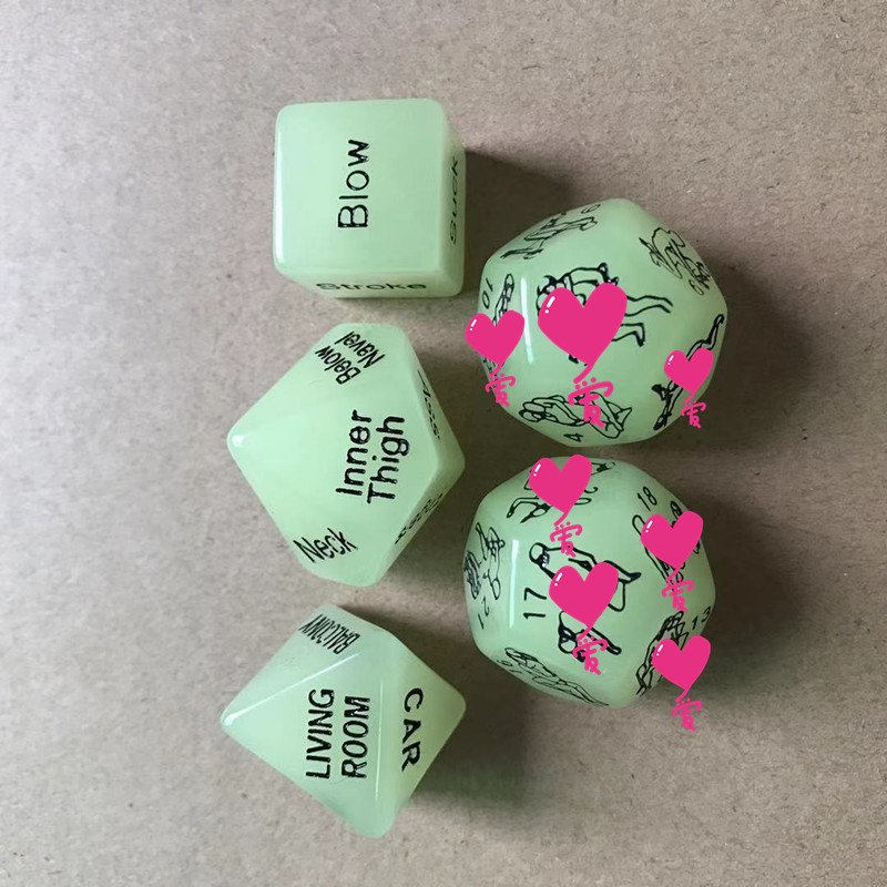 5pcs/set Boy Girl Sexy Dice of love sex dice couple lovers foreplay personalized couples sex game sex dice for Couples Naughty