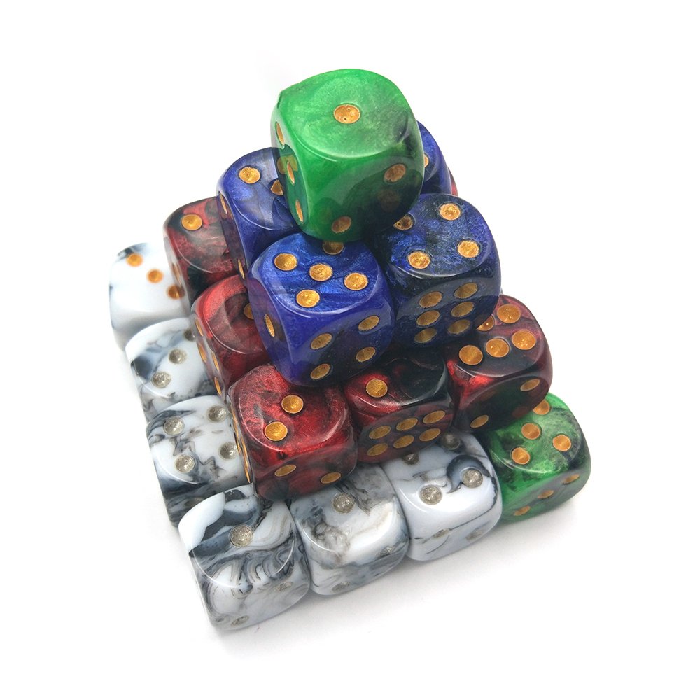 High Quality Custom Mini Transparent Precision D6 Six Sided Round Corner Casino Rounded Dice For Board Engrave