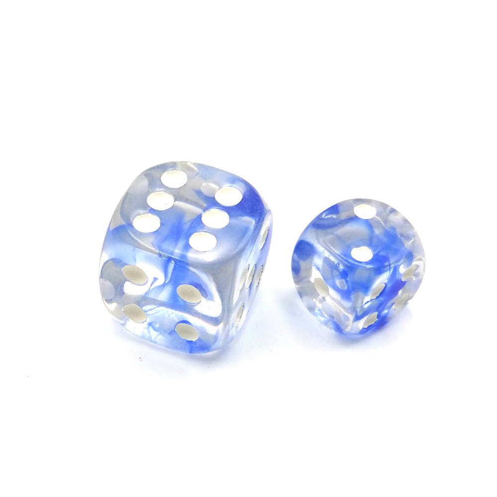 High Quality Custom Mini Transparent Precision D6 Six Sided Round Corner Casino Rounded Dice For Board Engrave